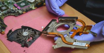 Чистка системы охлаждения ноутбука в Сочи