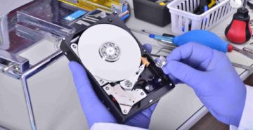 Замена жёсткого диска в Сочи